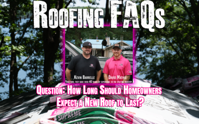 Roofing FAQs – How Long Does a New Roof Last?