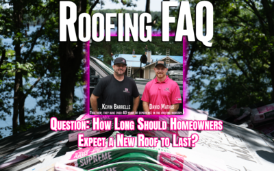 Roofing FAQ – How Long Does a New Roof Last?